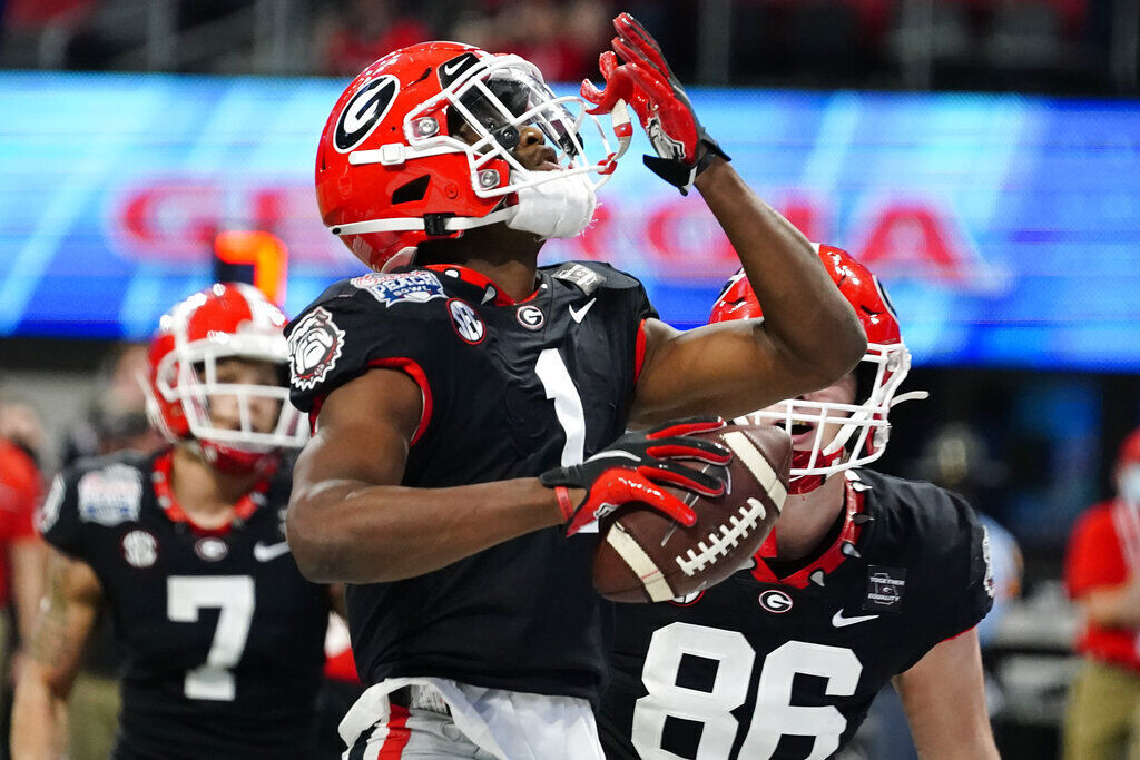 APTOPIX Peach Bowl Football